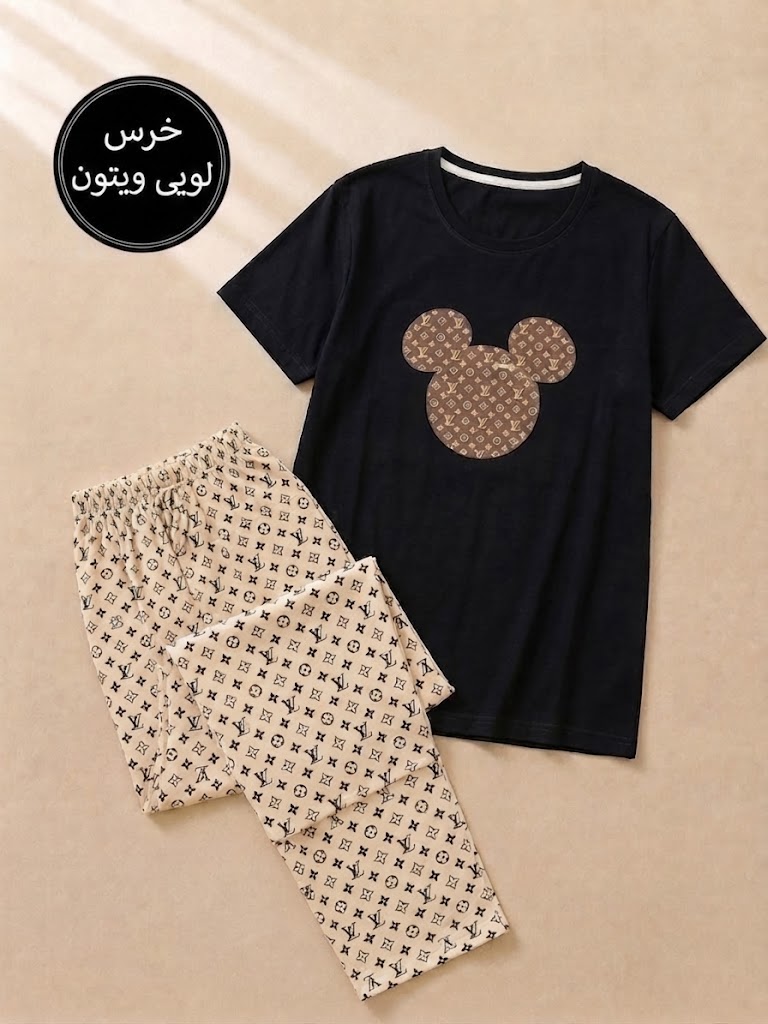 طرح 4 محصول ست تیشرت و شلوار «سوفیا» 🧸