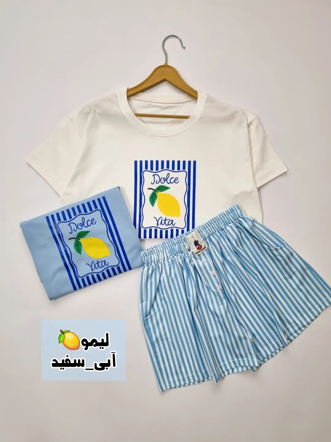 ست تیشرت شلوارک summer